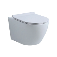 Унитаз Nemo 882-2 подвесной, смыв торнадо, крышка микролифт, glossy white