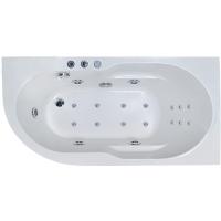 Акриловая ванна Royal Bath Azur De Luxe 160x80 RB614202DL-R с гидромассажем