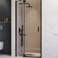 Душевая дверь RGW Hotel HO-014-B 140 350601414-14 профиль черный, стекло прозрачное