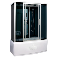 Душевой бокс Timo Standart 140x88 T-1140 с гидромассажем