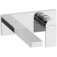 Смеситель для раковины Sancos Studio SC9017CH встраиваемый, хром