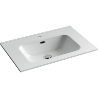 Раковина Ceramicanova Element CN7007 встраиваемая, сверху, 71х46.5 см, белая