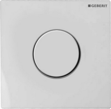 Кнопка для инсталляции Geberit Sigma 01 116.011.11.5 для писсуара, белая