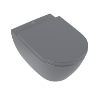 Унитаз Villeroy & Boch Subway 2.0 5614R0I4 подвесной, безободковый, Graphite с покрытием CeramicPlus