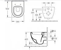 Унитаз подвесной Esbano LOTUS ESUPLOTUBM черный матовый