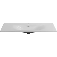 Раковина Cezares Molveno CZR-8099-120 121x46 см, накладная, белый
