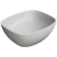 Раковина GSI Nubes 978517 накладная, 40x35 см, Cenere opaco (Серый матовый)