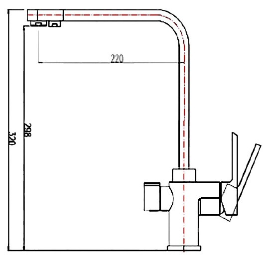 смеситель для кухни zorg sanitary zr 334 yf