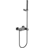 Смеситель для ванны Boheme Stick 123-GM.3 Оружейная сталь