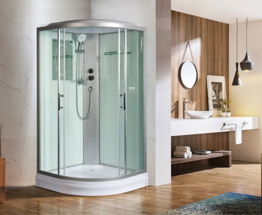 душевая кабина weltwasser ww500 werra 1002 100x100 10000003227 профиль хром стекло прозрачное