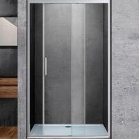 Душевая дверь Vincea Soft 160 VDS-3SO160CL профиль хром, стекло прозрачное