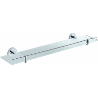 Полка стеклянная Wonzon & Woghand WW-8127 60 см, хром