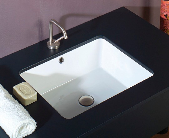 раковина встраиваемая white stone sink 56х41 см, ws03301f