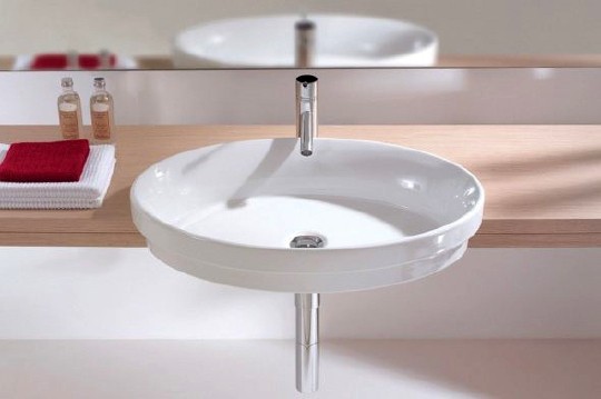 раковина встраиваемая 63.5 см sanitana ovalo s10063550400000