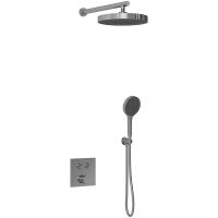 Душевая система Vincea Inspire VSFW-4I212GM Вороненая сталь