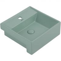 Раковина 41.5x41.5 см Abber Rechteck AC2208MCG, цвет светло-зеленый матовый