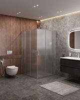 Душевой уголок Cezares Molveno A-22 130х130 MOLVENO-A-22-100+30-P-Cr профиль Хром стекло рифленое Душевой уголок Cezares Molveno A-22 130х130 MOLVENO-A-22-100+30-P-Cr профиль Хром стекло рифленое