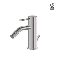 Смеситель Newform X-STEEL 316 69623X.50.050 для биде на 1 отв., с донный клапаном, излив 13.4см.,цвет: INOX