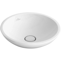 Раковина Villeroy & Boch Loop & friends 51440001 накладная, Ø43 см, альпийский белый