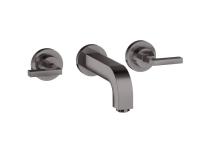 Смеситель для раковины, Hansgrohe, Axor Citterio, цвет-полированный черный хром