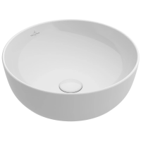 Раковина Villeroy & Boch Artis 41794301 накладная, Ø43 см, альпийский белый