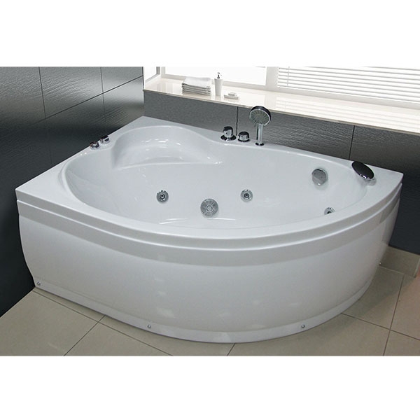 акриловая ванна royal bath alpine 140x95 l rb819103l без гидромассажа