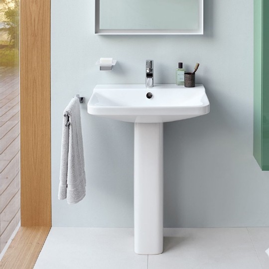 раковина подвесная 65 см duravit me by starck 2335650030