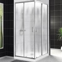 Душевой уголок BelBagno Uno 100×100 UNO-195-A-2-100-CH-CR.