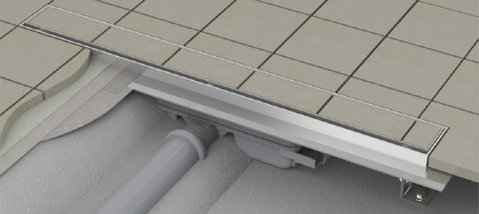 душевой лоток alcaplast apz101 750 с опорами