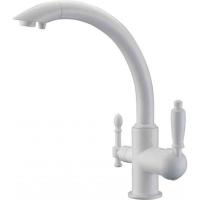 Смеситель для кухни с подключением к фильтру ZorG Sanitary ZR 314 YF-33 WHITE