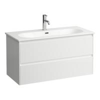 Laufen Laufen Lua База с раковиной 100х45хh52см, с 1 отв., 2 ящика, цвет: белый матовый