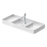 Раковина Duravit Bento Starck Box 2381102071 накладная 1040х460мм,, с 1 отв под смеситель, белая с покрытием HygieneGlaze