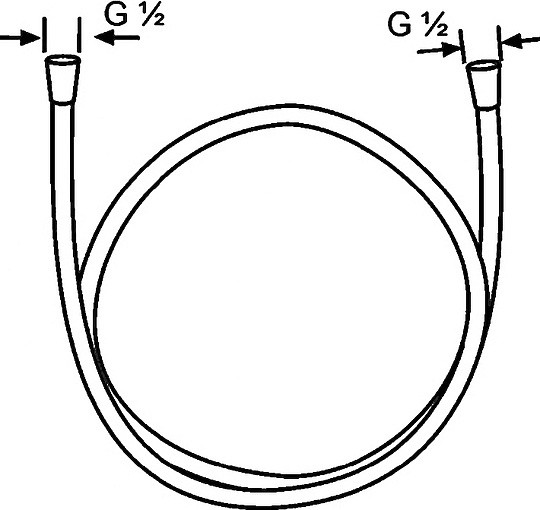 душевой шланг kludi sirenaflex 6100705-00