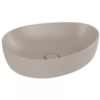 Раковина Villeroy & Boch Antao 4A7351AM накладная, 51x40 см, Almond с покрытием CeramicPlus