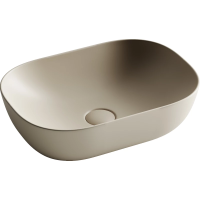 Раковина Ceramicanova Element CN6009MC накладная, 45.5x32.5 см, капучино матовый