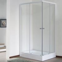 Душевой уголок Royal Bath HPD 100х120 RB1210HPD-T без поддона профиль белый, стекло прозрачное