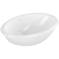 Раковина встраиваемая 50 см Villeroy & Boch Evana 6147 00 01, цвет альпийский белый