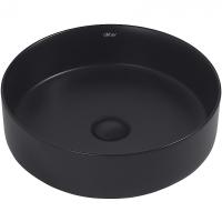 Раковина 40x40 см Abber Bequem AC2109MB, цвет черный матовый