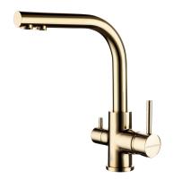 Смеситель для кухни Paulmark Essen Es213011-G цвет золото
