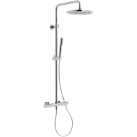 Душевая система Sancos Etna SC9007CH 255 мм, с термостатом, хром