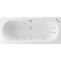 Акриловая ванна Excellent Oceana 180x80 "LINE" цвет хром