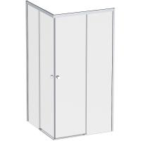 Душевой уголок AM.PM X-Joy 100×100 W94G-403-100100-MТ1К профиль хром матовый, стекло прозрачное