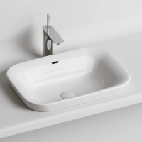 Раковина Ceramicanova Element CN6041 встраиваемая, сверху, 58x40 см, белая