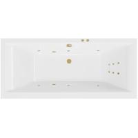 Акриловая ванна Excellent Savia Duo 170x80 "LINE" цвет бронза