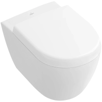 Унитаз подвесной Villeroy & Boch Subway 2.0 5606 10 01 укороченный, alpin