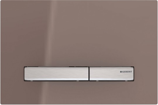 Кнопка для инсталяции Geberit Sigma 50 115.788.SQ.2 темно-коричневое стекло