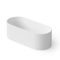 Ванна Dea Design Stripes DD8803 1700 18 отдельностоящая, Solid Surface, 170х72х56см., White №18