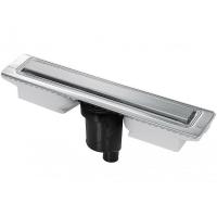 Душевой лоток Berges C1 Norma 400 090035 с решеткой хром матовый