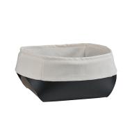 Корзина ADJ 0037.01/03 для хлеба, 20x20xH9 см, черный/серый