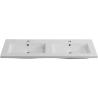 Раковина Cezares CZR-8070-120-2 121x46 см, накладная, белый
